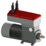DRAC - Asynchronous coaxial gearmotor with integrated drive
