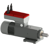 DRPAE - Asynchronous coaxial gearmotor with integrated drive and planetary reduction gear