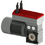 DRPC - Asynchronous worm gearmotor with integrated drive