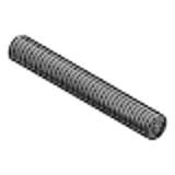 MTSRA, MTSBRA, RMTSRA - Lead Screw One End Stepped Right-Hand Screw 1045 Carbon Steel