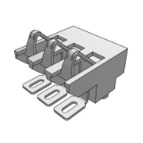 Battery Connector, Compression Connector, One Piece