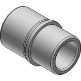 FS 457/458/453 - Leader pin bushings with collar, ball bearing