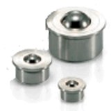 BRUPS-S - Ball Roller/Press Fit Type, Body: SUS, Ball SUS