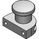 PBHX - Indexing Plunger with Flange - Compact type