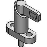 PNLV - Indexing Plunger with Flange - Lever style