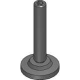 SGTS-SCPS - Grub Screw with Thrust Pad - Thrust Point Type