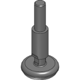FNMS-B1-W - Leveling Adjuster with Stud Cover