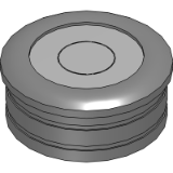 FSLB - ホルダつき丸形水平器- 挿入タイプ