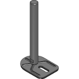 FYAMS-E3-T - Leveling Adjuster with Wrench Flat at the Bottom - for use with Anchor Bolt