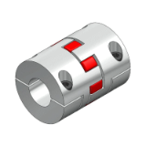EH - Elastomer coupling with fully split clamping hub