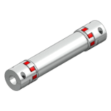 EZ - Connecting shaft with fully split clamping hub