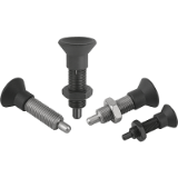 03093 inch - Indexing plungers without collar with extended indexing pin