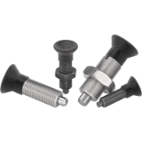 03093 inch - Indexing plungers without collar