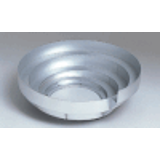 Stainless steel cascade bowl