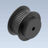 ZRS HTD pulleys for cylindrical bores