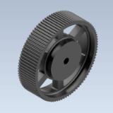 Type H - Inch Timing Belt pulleys for cylindrical bores