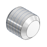 EGR Screw without head with hexagon enclosed metric thread
