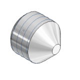 EGRP Screw without head with hexagon enclosed metric thread