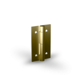 5074273 - mini brass-plated steel hinges 15x9