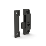 1674012 - Plastic budget latch with strike plate