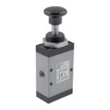 SA1432C0803L - Bistable push button valve 3/2 - 1/4 NPT