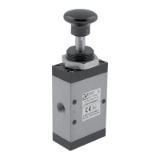 SA1432C0801L - Push button - Pneumatic valve 3/2 - 1/4 NPT