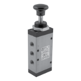 SA145200801L - Push button - Pneumatic valve 5/2 - 1/4 NPT