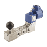 SS14520A#14L - Solenoid valves with self-locking manual reset