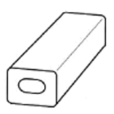 R0618 - Elastomer hollow pads for press brake - U92-LF