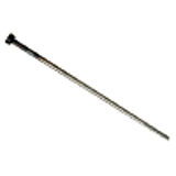 R0104 - Perforable nitrided ejector pin cylindrical head DIN1530/ISO6751 - AF
