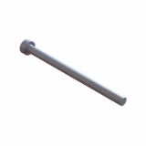 ESD - Ejector pin nitrided DIN 1530 Shape A / ISO 6751