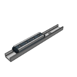 Compact rail PLUS - Self-aligning linear guide rail, double row ball bearings, hardened raceways (max load 10800 N, max length 4000 mm)