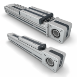 Protected linear axis with high performance for dirty environments: PLUS SYSTEM