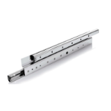 TLAX - Stainless steel telescopic rail, full extension, radial ball bearings (max load 2133 N, max closed length 1600 mm)