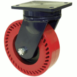 95 Series Casters - Heavy Duty Kingpinless Casters