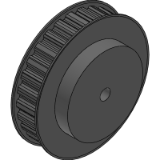 H 075 - 1/2” (12,75 mm) - Timing belt pulleys