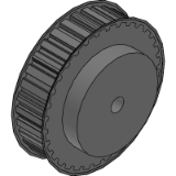 L 075 - 3/8” (9,525 mm) - Timing belt pulleys