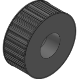H 150 - 1/2” (12,7 mm) - Timing belt pulleys for taper bushes