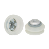 Bellows Suction Cups FSGA (1.5 Folds) from Ø110 mm - FSGA 110 SI-55 G1/2-IG