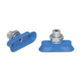 Bell-Shaped Suction Cups SAOG (Oval) - SAOG 60x20 NBR-45 M14x1.5-AG