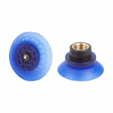 Bell suction cup (round) for best adaptation to strongly curved surfaces - SAX 50 ED-85 G3/8-IG
