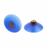 Bell suction cup (round) for best adaptation to strongly curved surfaces - SAX 100 ED-85 G3/8-IG