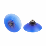 Bell suction cup (round) for best adaptation to strongly curved surfaces - SAX 115 ED-85 G1/4-IG