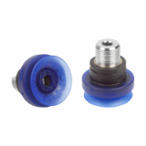 Bell suction cup (round) for best adaptation to strongly curved surfaces - SAX 30 ED-85 G3/8-AG