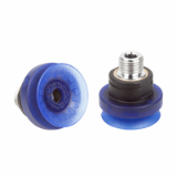 Bell suction cup (round) for best adaptation to strongly curved surfaces - SAX 30 ED-85 G1/4-AG