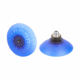 Bell suction cup (round) for best adaptation to strongly curved surfaces - SAX 80 ED-85 G1/4-AG