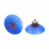 Bell suction cup (round) for best adaptation to strongly curved surfaces - SAX 100 ED-85 G1/4-AG