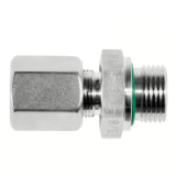 SOL 51124 OR - Male adaptor union with Conovor O-ring seal (FKM)