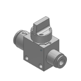 VHK-A1 - Finger Valve Standard Type/1(P)/2(A): One-touch Fitting