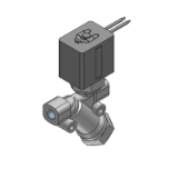 VXK2 - Direct Operated 2 Port Solenoid Valve / with Built-in Y-strainer (For Water)